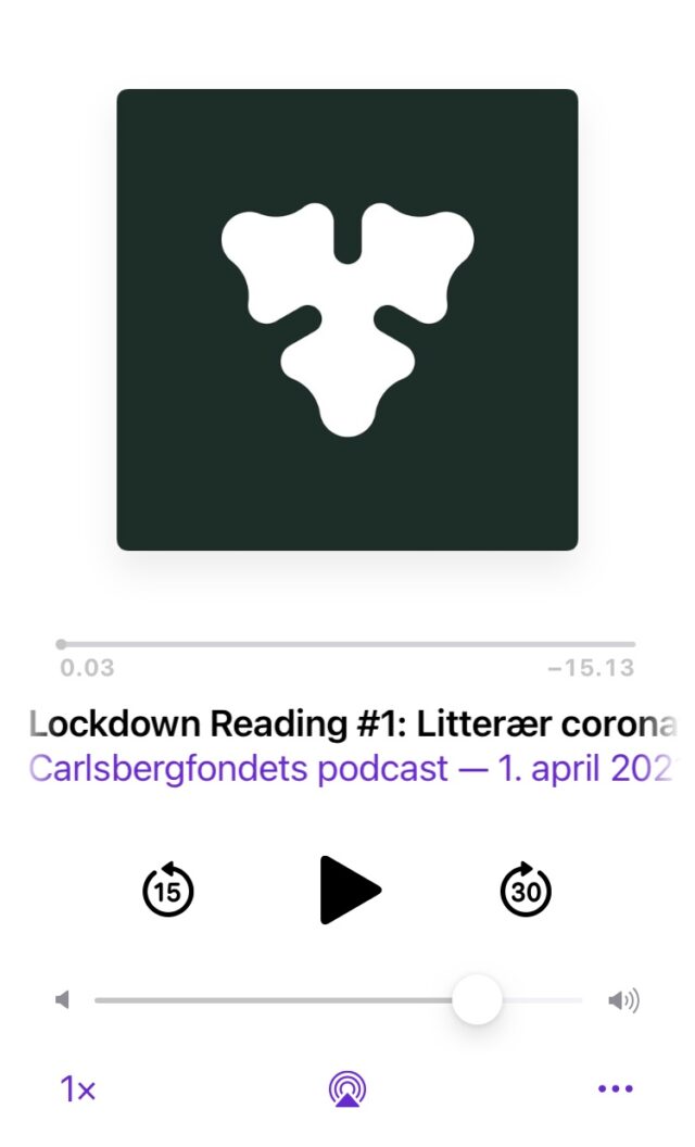Lockdown Reading Podcast